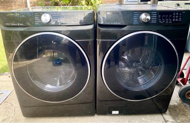 Samsung washer and electric dryer
