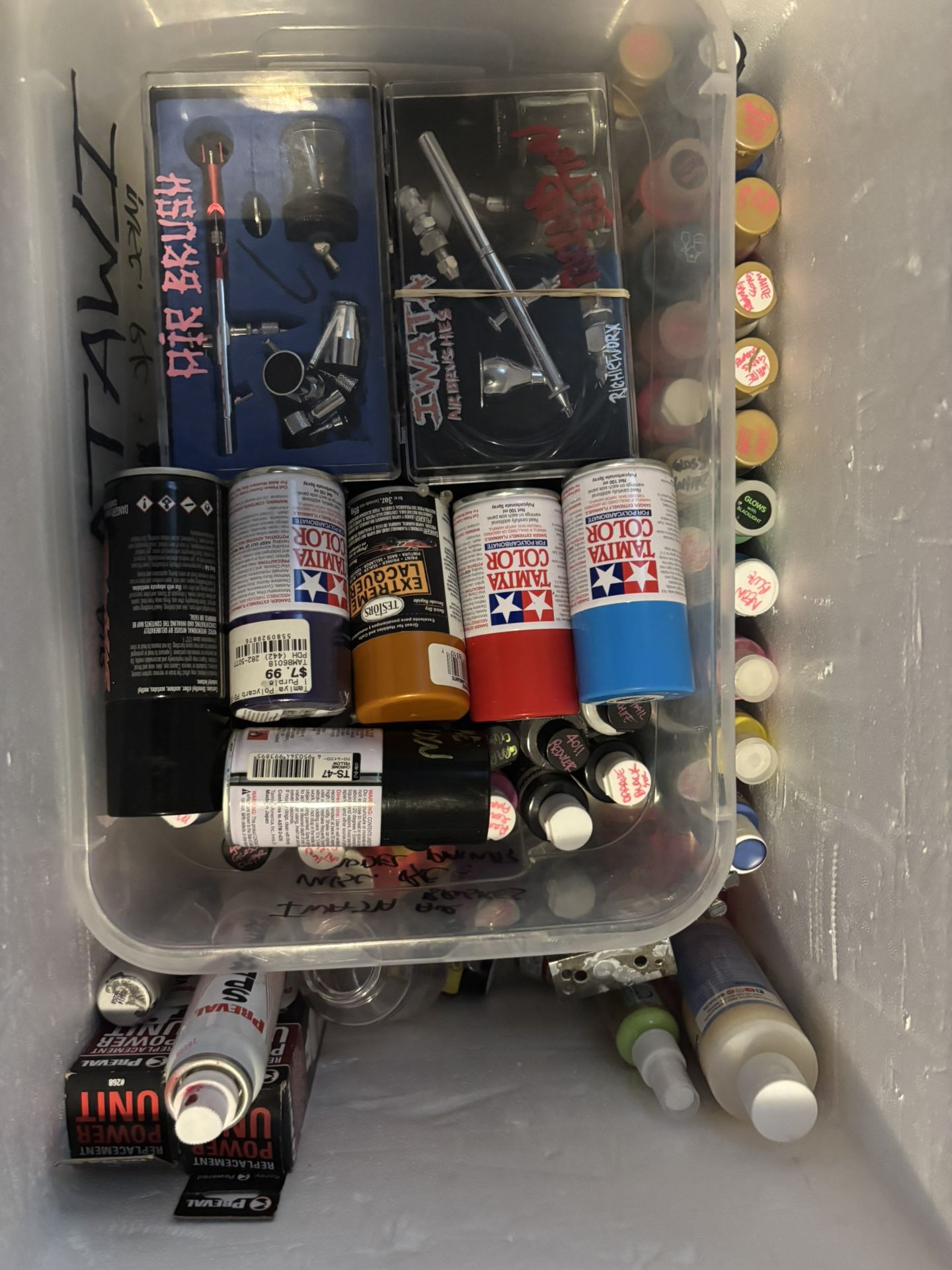 Rc/model Paints And Airbrush Misc.