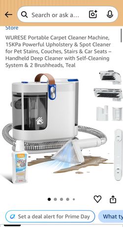Carpet cleaner machine