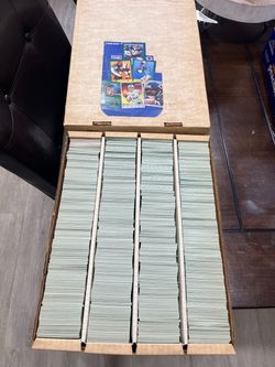 1991 Fleer Football Complete Base Set w/ Multiples + 1000s Of Cards & Inserts