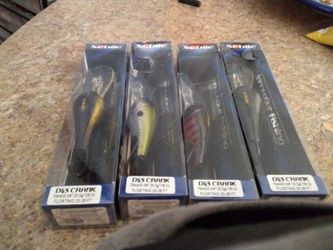 Sebile D&S  Cranks 2 3/4 " 7/8 0Z Dives To 25'  Assorted Paterns and Colors