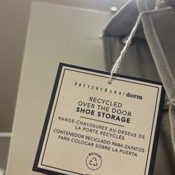 Pottery Barn Shoe Storage 