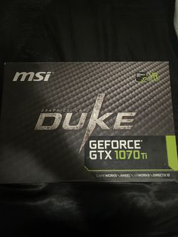 MSI Duke 1070ti 8gb