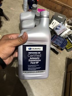 Subaru ATF fluid
