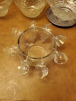 Glass Punchbowl