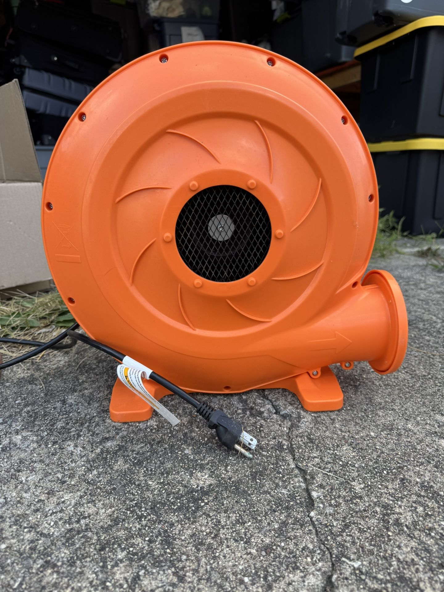 Electric Blower For Bounce House