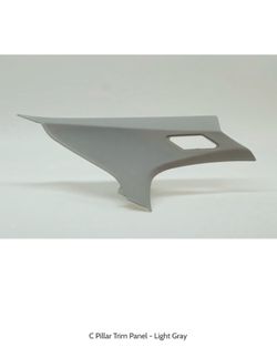 BMW 51-43-8-225-575 - Rear Driver Side Inner C-Pillar Trim Panel
