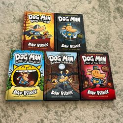 5 Dog Man books
