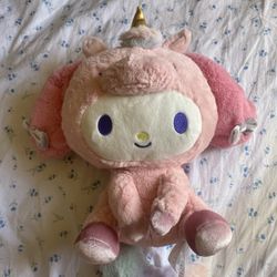 My Melody unicorn plush 