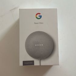  Nest Mini (2nd Generation) with Google Assistant - Chalk