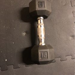 15 Pound Dumbbell