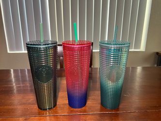 š„¤ Authentic Starbucks Grid Tumblers