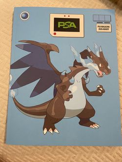 August 2026 PSA Magazine SP Cover Mega Charizard X