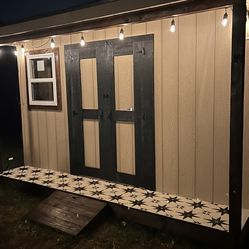 8x10 Shed With Porch 