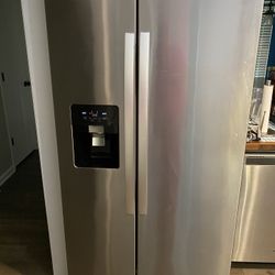 Whirlpool Stainless Steel Fridge Side By Side