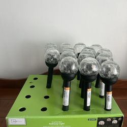 Crackle Ball Solar Pathway Lights - New Never Used 14 Available $4 each - pick up New Milford, CT