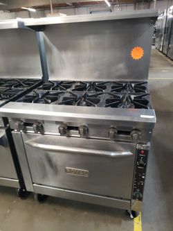 Used Royal 36"L Range With 6-Burners N Standard Oven Natural Gas 