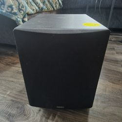 Definitive Technology 8 Inch Subwoofer Non-ported With Radiator Huge Base Compact Size