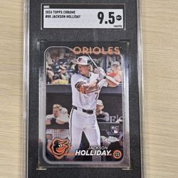 2024 Topps Chrome Jackson Holliday Rookie Card #88 SGC 9.5