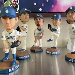 Dodgers Bobbleheads - Pitchers - No Boxes