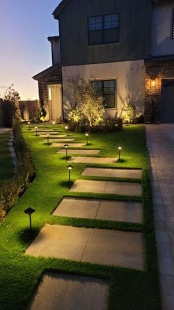 Artificial Grass And Pavers
