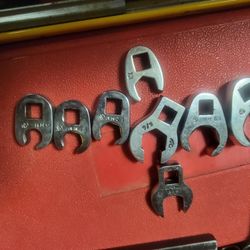 Corrwell Snap On Mac Matco Line Wrenches 11 Pieces