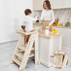 NIB Collapsible Montessori Learning Standing Tower For Toddlers 