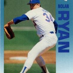 #1 Nolan Ryan 1992 Fleer 7-Eleven/Citgo The Performer