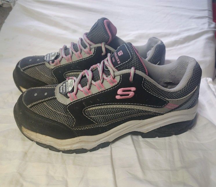 Skechers Steel Toe Ladies Size 9. Good Condition 5