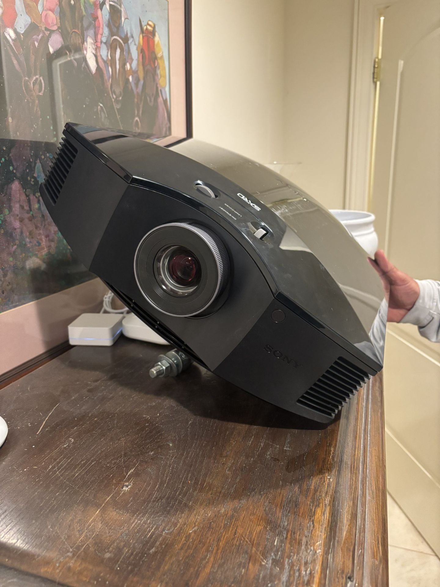 Sony Projector And Screen