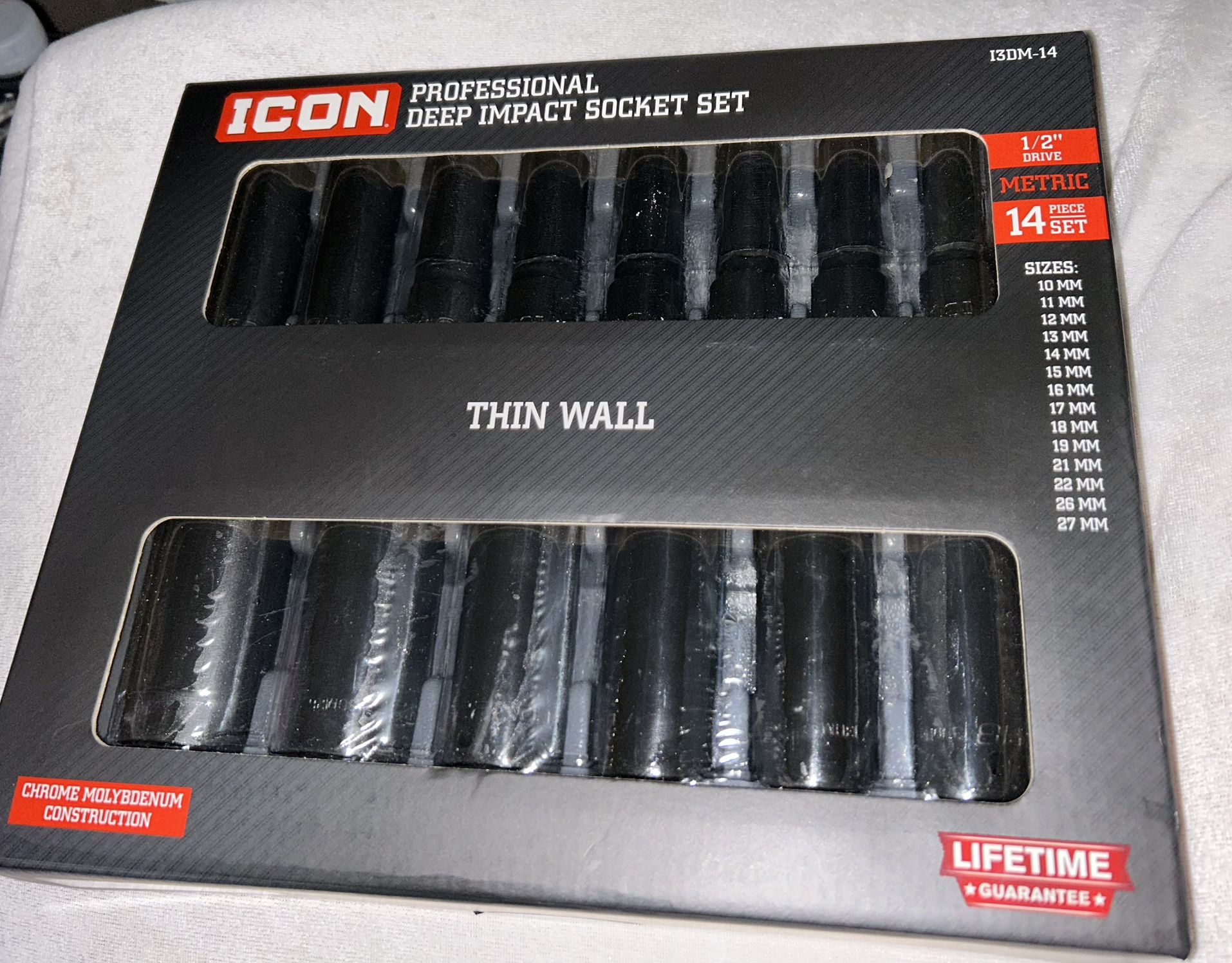 Icon Impact Socket Set Metric