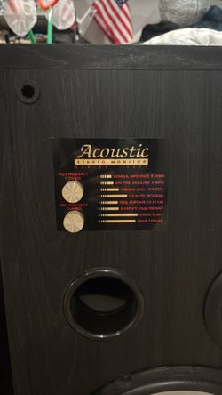 Acoustic Speakers Set