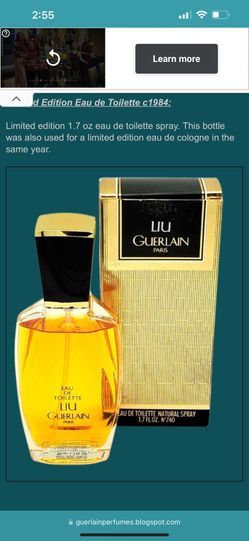 Liu Guerlain Vintage 50ml