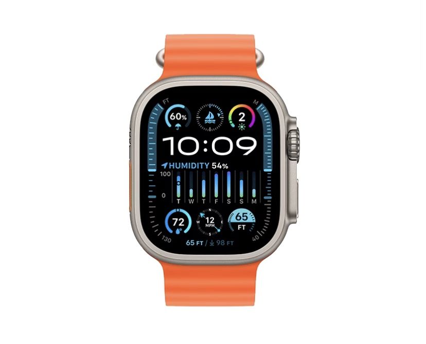 Apple Watch Titanium Orange