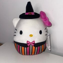 Hello Kitty witch plushie nwt