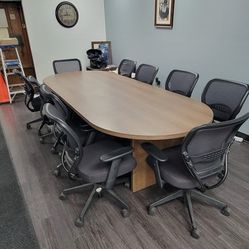 Conference Table With 10 Cheers 