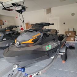 Seadoo Jet Skis And Trailer 