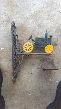 Cast iron tractor bell