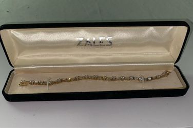 Zales Diamond Bracelet IMT 925 VINTAGE