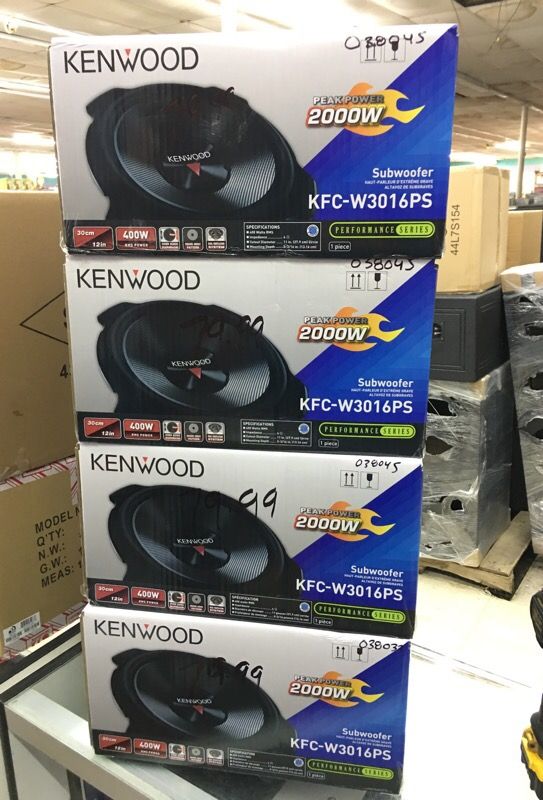 Kenwood 12 in woofers