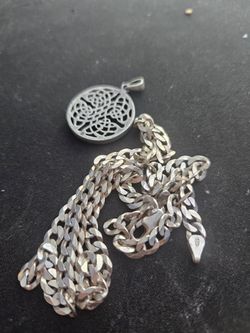 Silver Chain From Italy