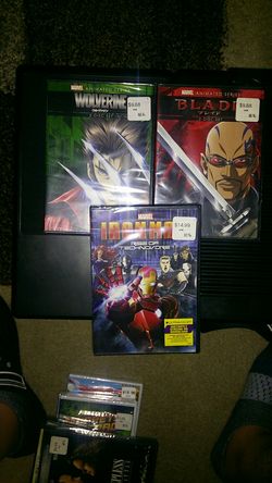 Three brand new DVDs never opened