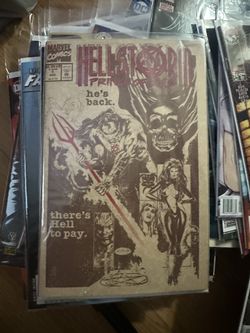 Marvel Hellstorm Comic