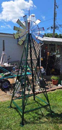 8 ft Decorative Windmill