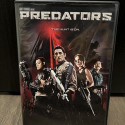 Predators Movie DVD with Case