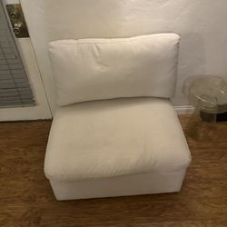 Modern Armless Accent Chair