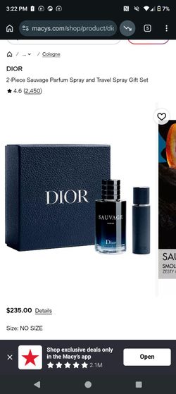 Dior cologne