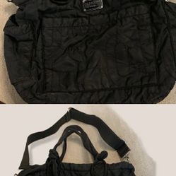 Marc Jacobs Black Carry All Diaper bag Overnight