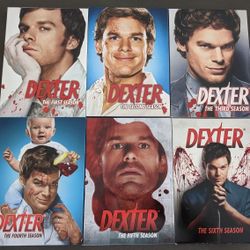 Dexter Seasons 1-6 DVDs!