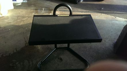Staples metal adjustable computer footrest
